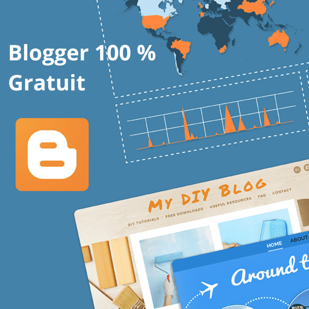 Blogger-100-Gratuit-1024x1024 Créer et monétiser un blog sur Blogger ; Guide complet pour débutants